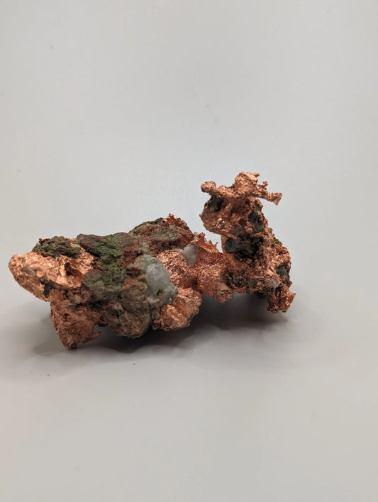 Large Native Copper with Epidote & Calcite Specimen 1